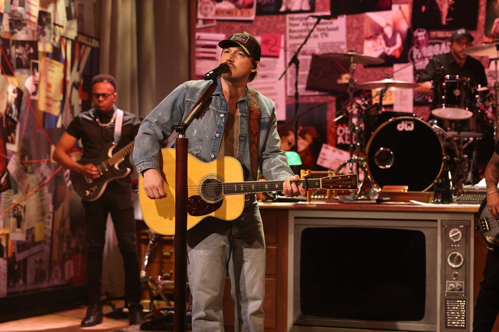 Morgan Wallen performs 