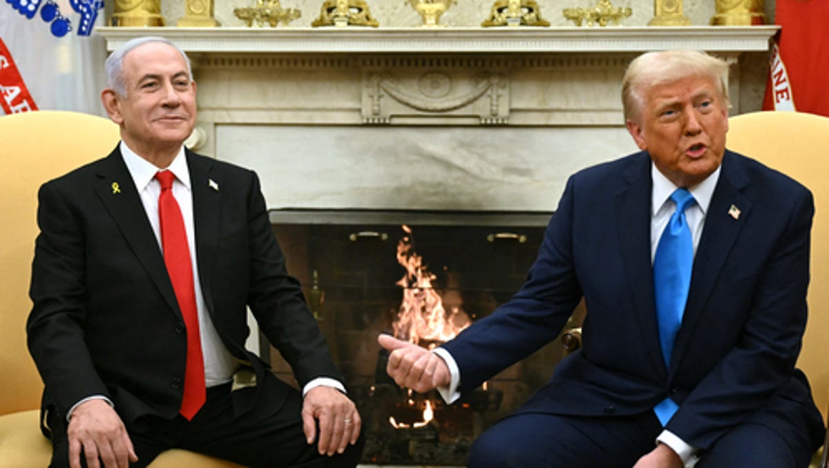 President Trump to host Netanyahu at White House Monday to talk Gaza war, tariffs
