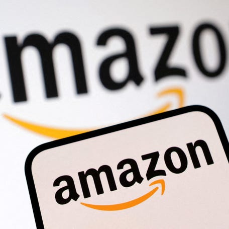 Amazon logo is seen in this illustration taken February 11, 2025.
