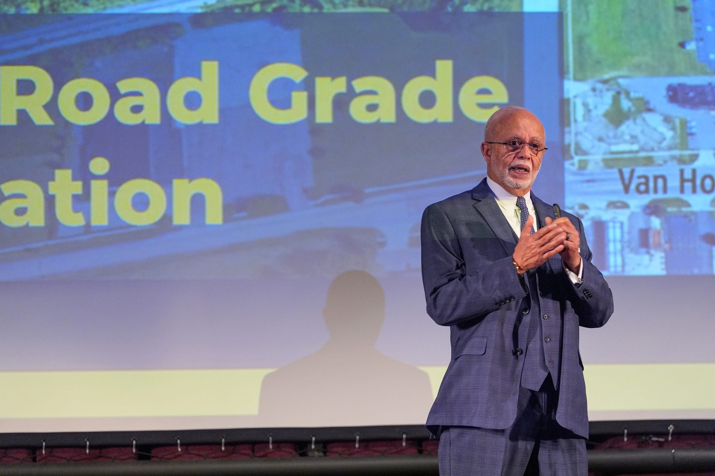 Warren Evans discussed a student debt relief partnership, Rx Kids, public transit and other county programs at 2026 State of Wayne County address.