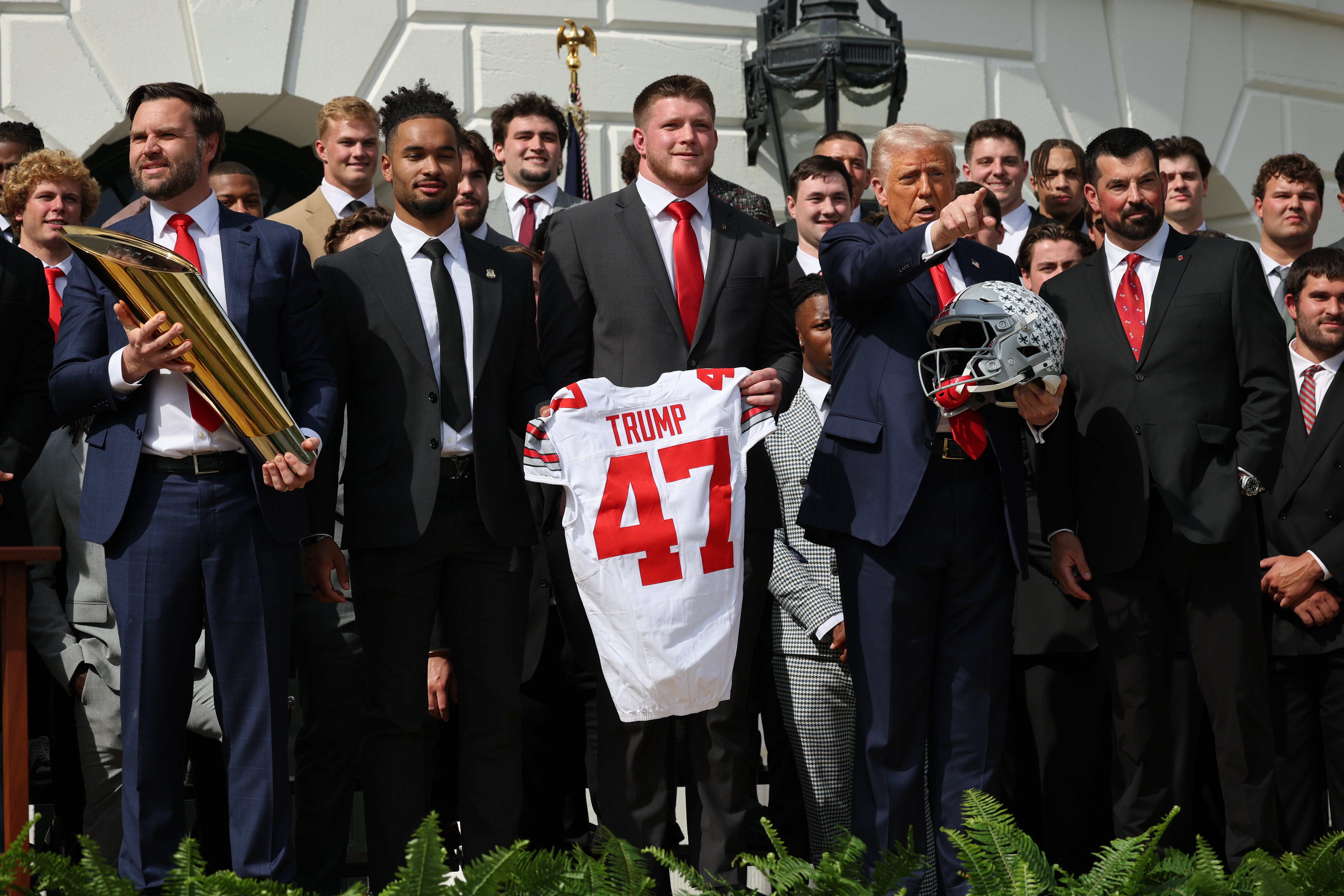 JD Vance’s Trophy Fumble Steals the Spotlight at White House Celebration