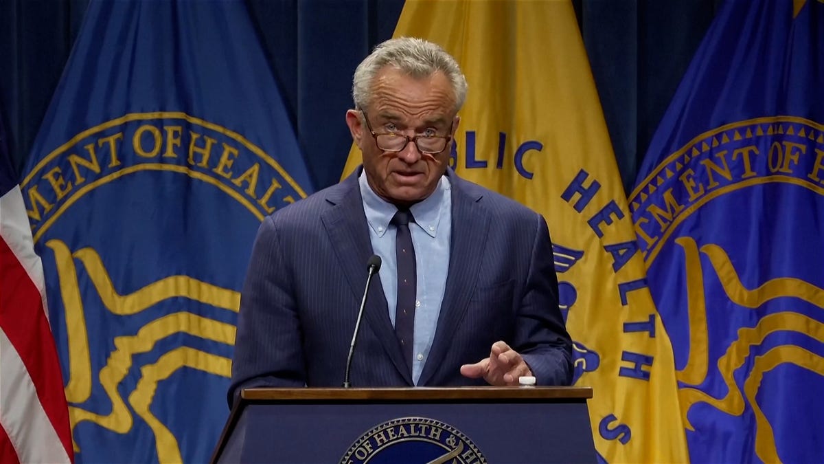 Health and Human Services Secretary Robert F. Kennedy Jr. says the agency plans to study possible environmental links to autism spectrum disorder.