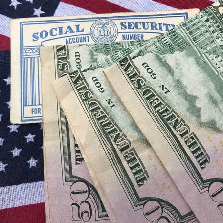 The average monthly Social Security benefit increased from $1,927 to $1,976 in 2025 after the cost-of-living adjustment this year, according to the Social Security Administration.