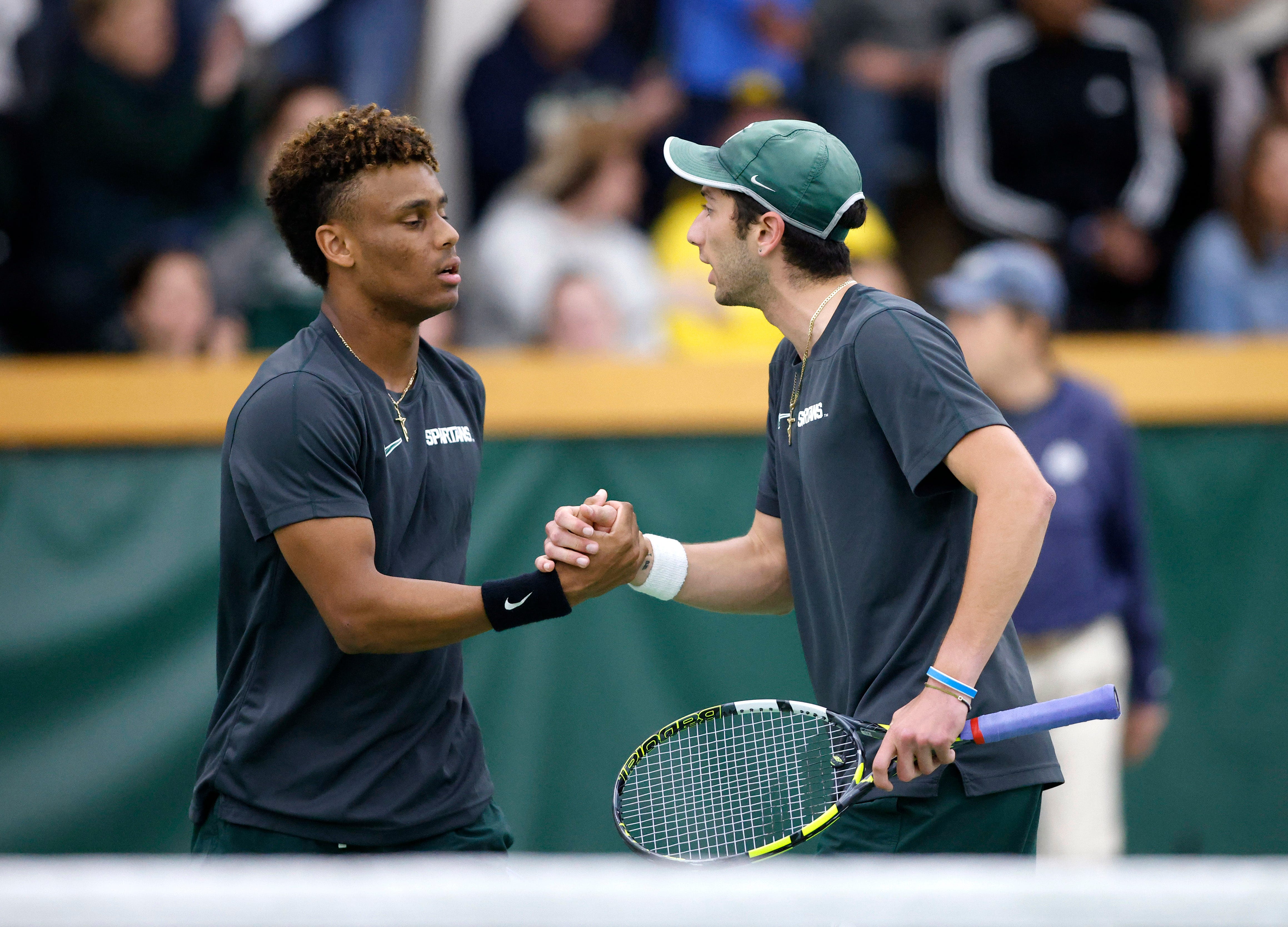 MSU men’s tennis edges Ohio State for first Big Ten tourney title since 1967