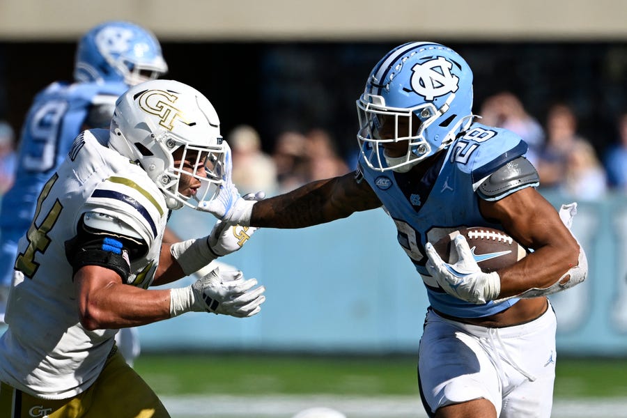 Omarion Hampton's high school coach gives insight on UNC running back, future NFL Draft pick