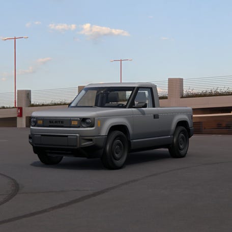 The Slate electronic vehicle is backed by Jeff Bezos and aimed at undercutting Tesla's market.