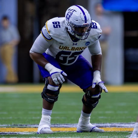 Poughkeepsie native Ozzie Hutchinson, who starred for the University at Albany football team, was signed by the Baltimore Ravens as an undrafted free agent on April 26, 2025.
