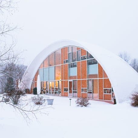 The Shell House, located in Roxbury, NY, is the most desirable Airbnb in New York state.