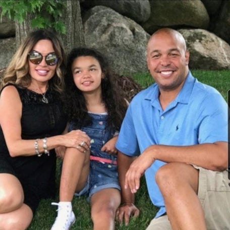 Gina and Aaron Tharpe, with their daughter, Ava. They asked the Supreme Court to decide whether a lower court set an impossibly high bar for their suit against Ava's school for failing to accommodate her special needs.
