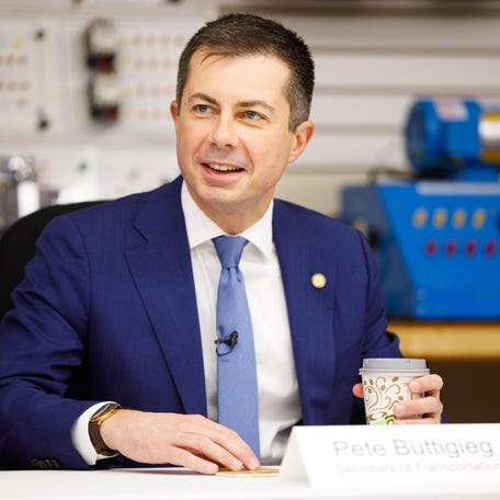 Pete Buttigieg (pictured) and his husband Chasten adopted Black children.