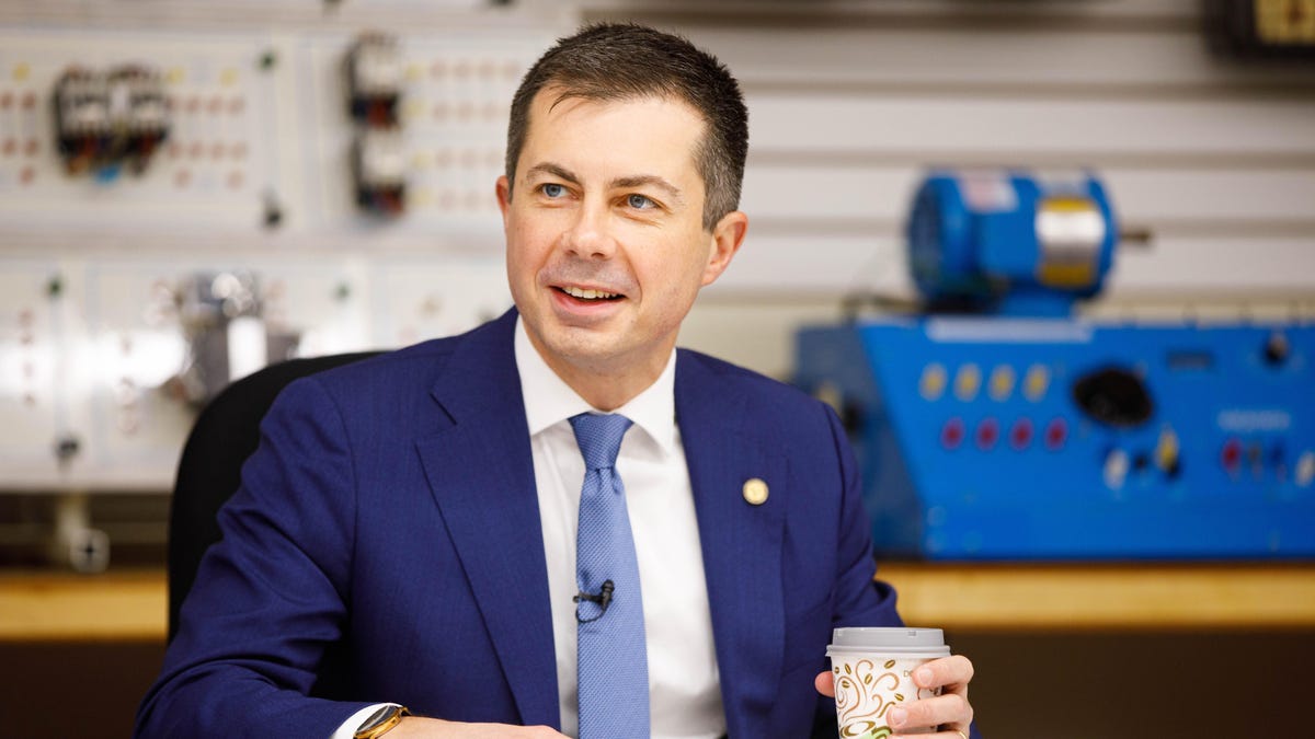 Pete Buttigieg (pictured) and his husband Chasten adopted Black children.