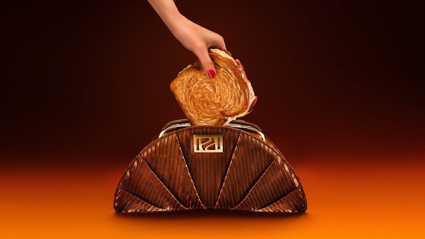 Panera unveils the Croissant Clutch, an insulated fashion accessory
