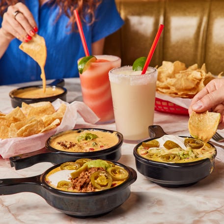 Chuy's has a $5 deal for Queso Bowls on May 5 for Cinco de Mayo.
