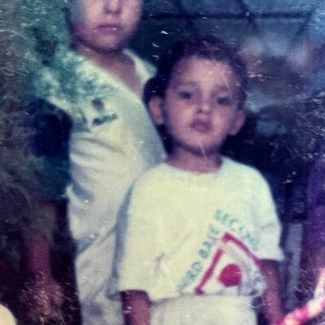 A woman named Rocio, who lives two doors down from Kilmar Abrego Garcia's childhood home in San Salvador, El Salvador, showed off photos of him attending a birthday party in her home. Abrego Garcia's deportation "in error" and the White House's refusal to return him to the United States, has made him the most high-profile target of President Donald Trump's campaign to expel millions of migrants who entered the United States illegally.