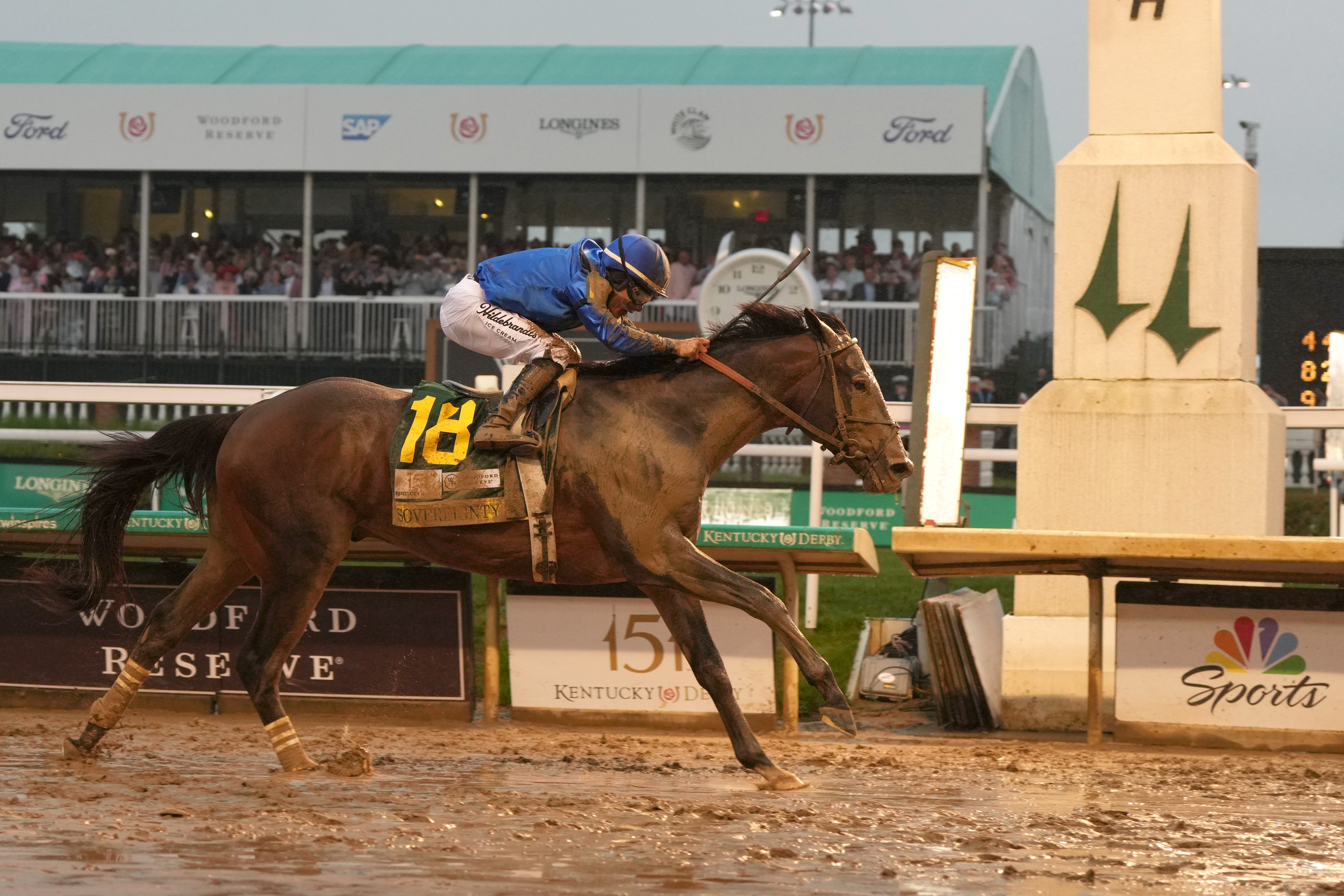 Sovereignty wins at Churchill Downs