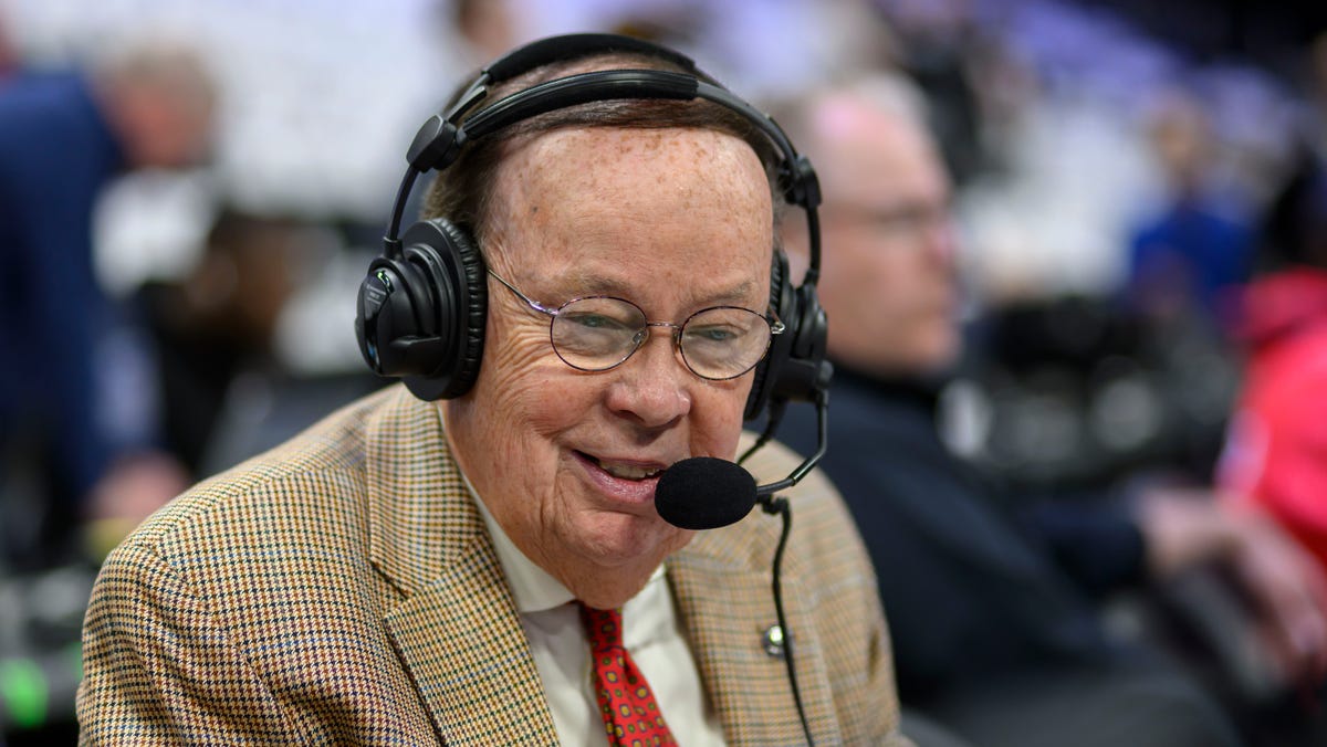 As voice of the Pistons, George Blaha has become an iconic figure in Michigan sports As voice of the Pistons, George Blaha has become an iconic figure in Michigan sports