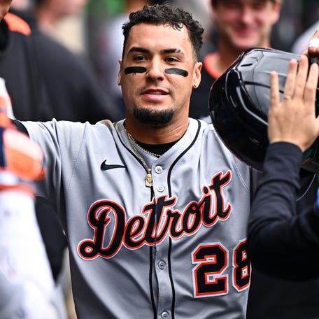 Javier Baez has become Detroit's center-fielder.
