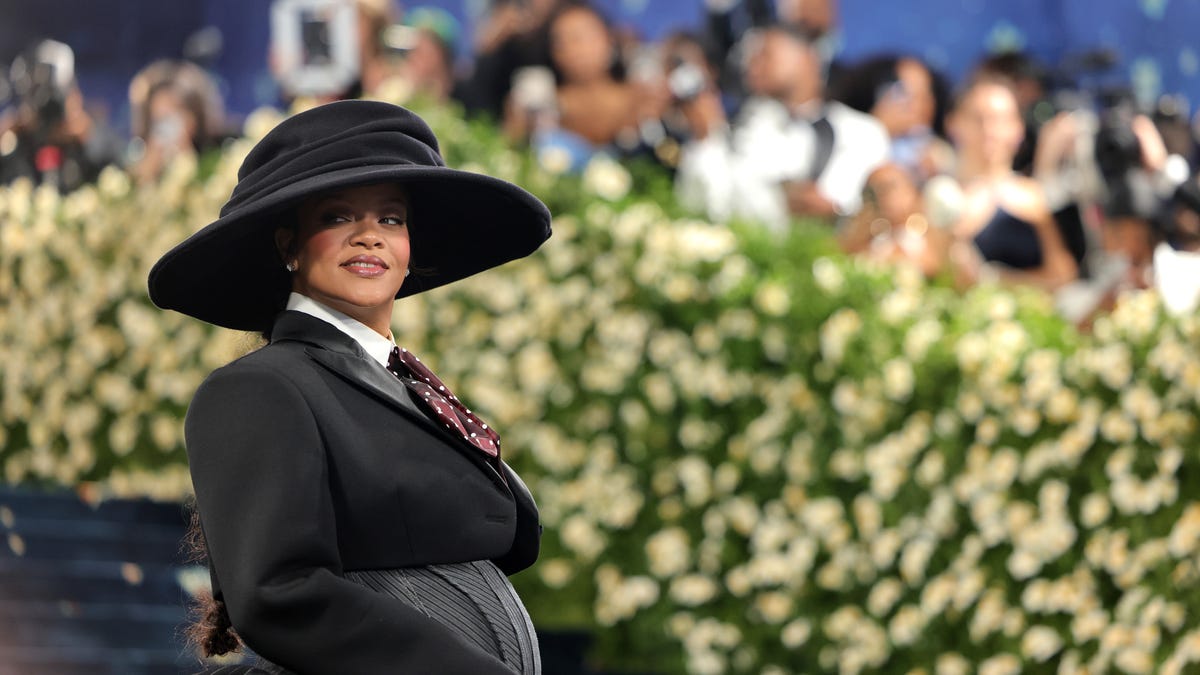 Rihanna attends the 2025 Met Gala on May 5, 2025 in New York City.