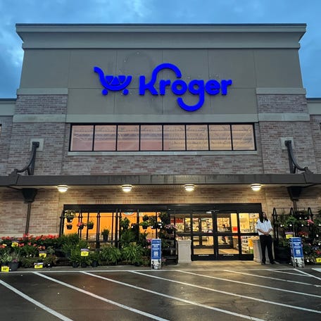 The Kroger grocery store at 3417 N High St. in the Clintonville neighborhood of Columbus.