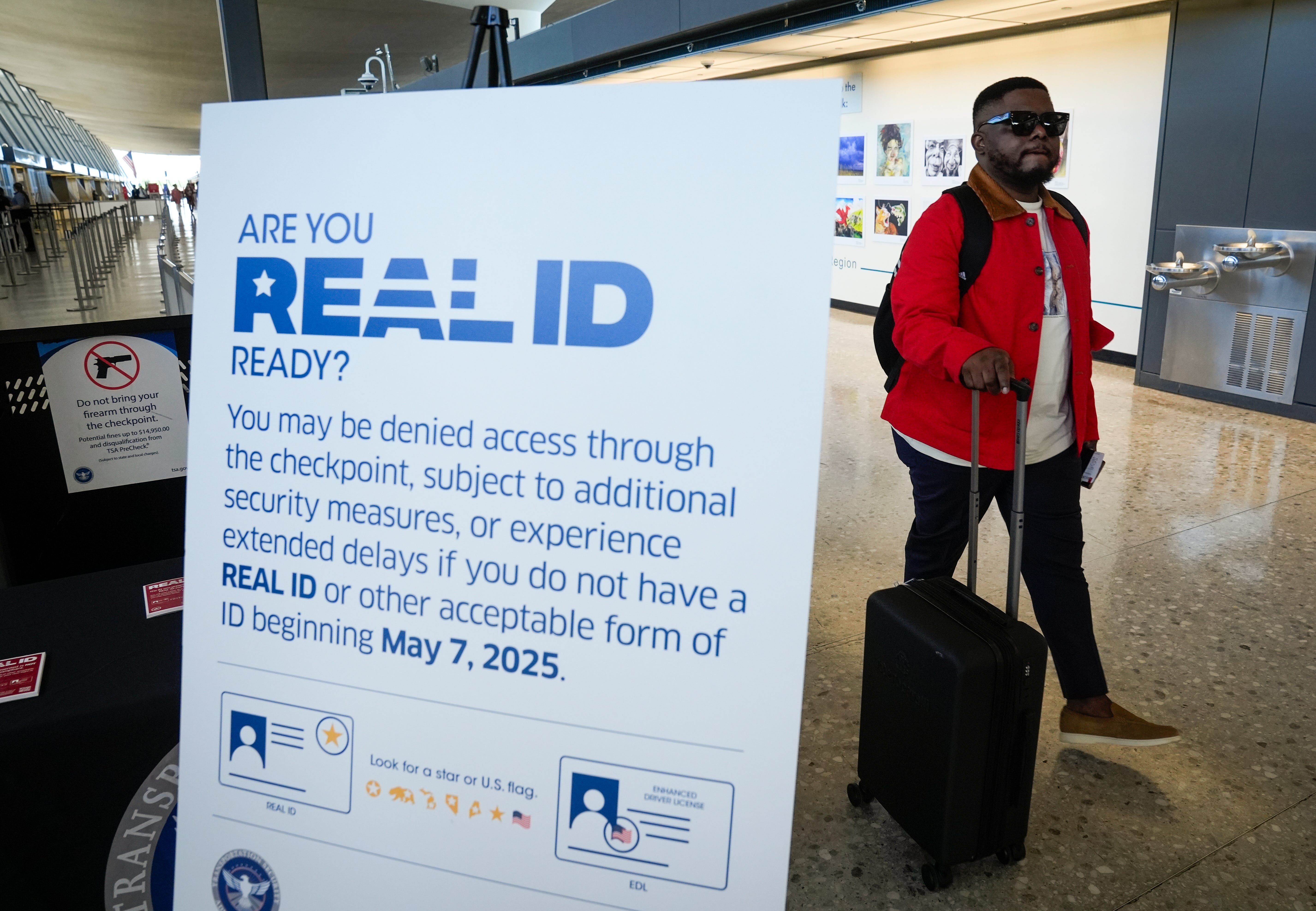 TSA will charge you a $45 fee if you travel without REAL ID