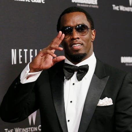 Sean "Diddy" Combs arrives at The Weinstein Company & Netflix after party after the 71st annual Golden Globe Awards in Beverly Hills, California, January 12, 2014. REUTERS/Danny Moloshok (UNITED STATES - Tags: Entertainment)(GOLDENGLOBES-PARTIES)