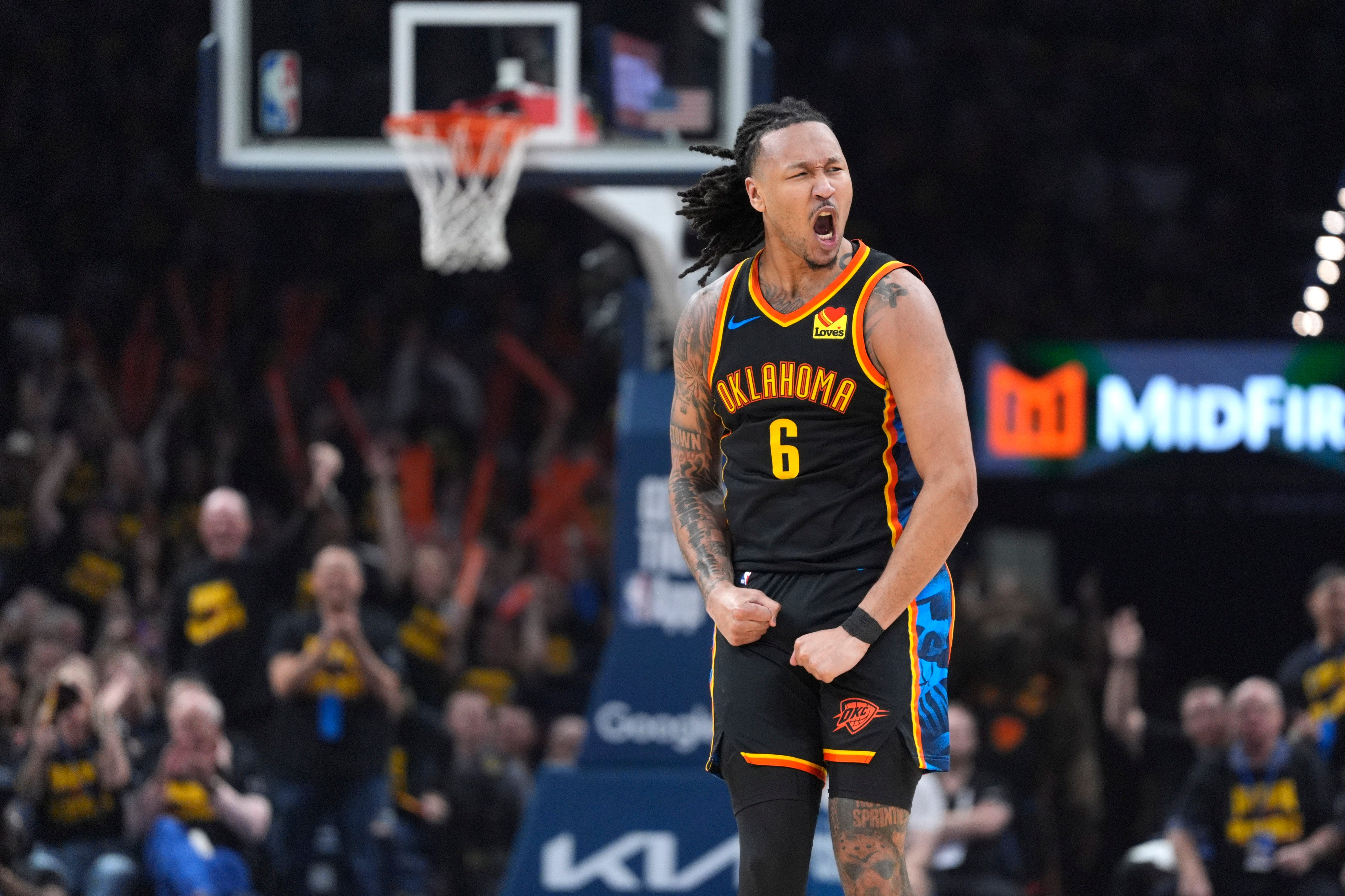 Nikola Jokic struggles vs Jaylin Williams, OKC Thunder in Game 2 loss