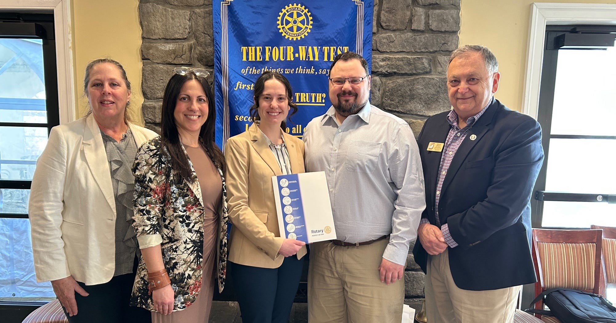 Megan Wahl Joins Shepherdstown Rotary Club Community