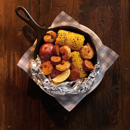 Cracker Barrel invites guests to savor the summer with the return of the beloved Campfire Meals – including the all-new Campfire Shrimp Skillet.