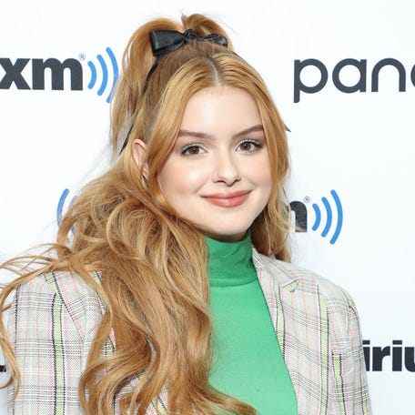 Ariel Winter visits SiriusXM Studios on March 9, 2020, in New York.
