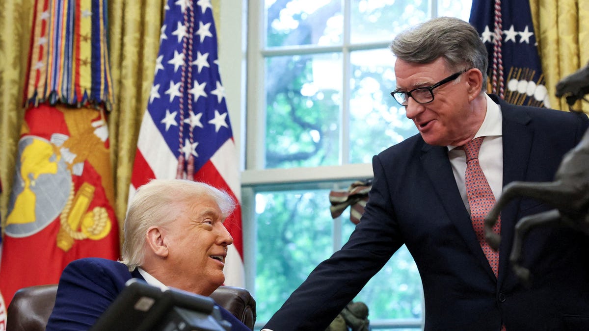 Usa Trump Tariffs Britain Starmer
