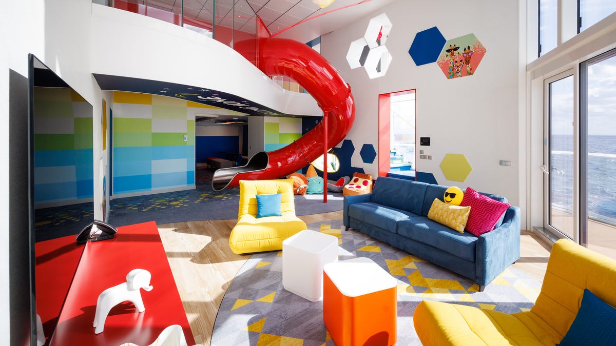 Icon of the Seas' Ultimate Family Townhouse is like part beach house, part playground.