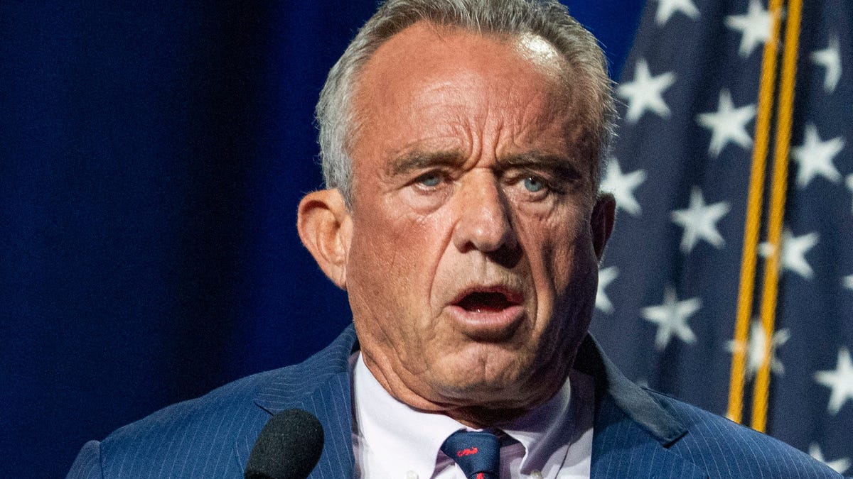 RFK Jr. speaks at the 2025 Rx and Illicit Drug Summit at Gaylord Opryland Resort and Convention Center in Nashville , Tenn., Thursday, April 24, 2025.