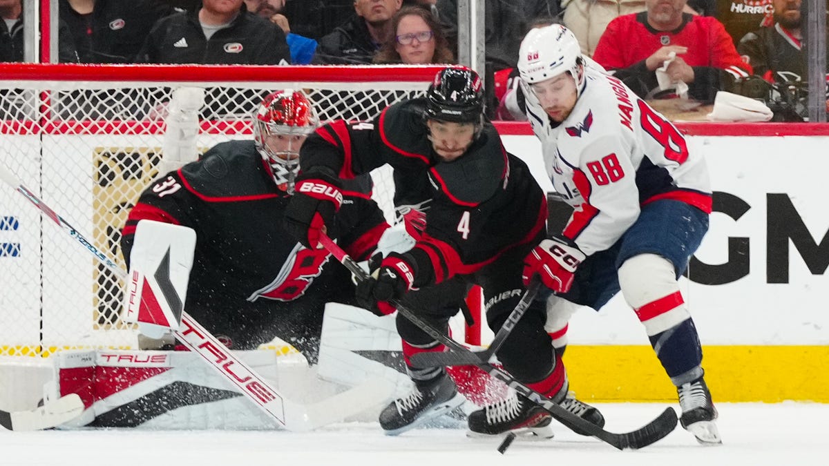 Carolina Hurricanes, Frederik Andersen shut out Washington Capitals in NHL ...