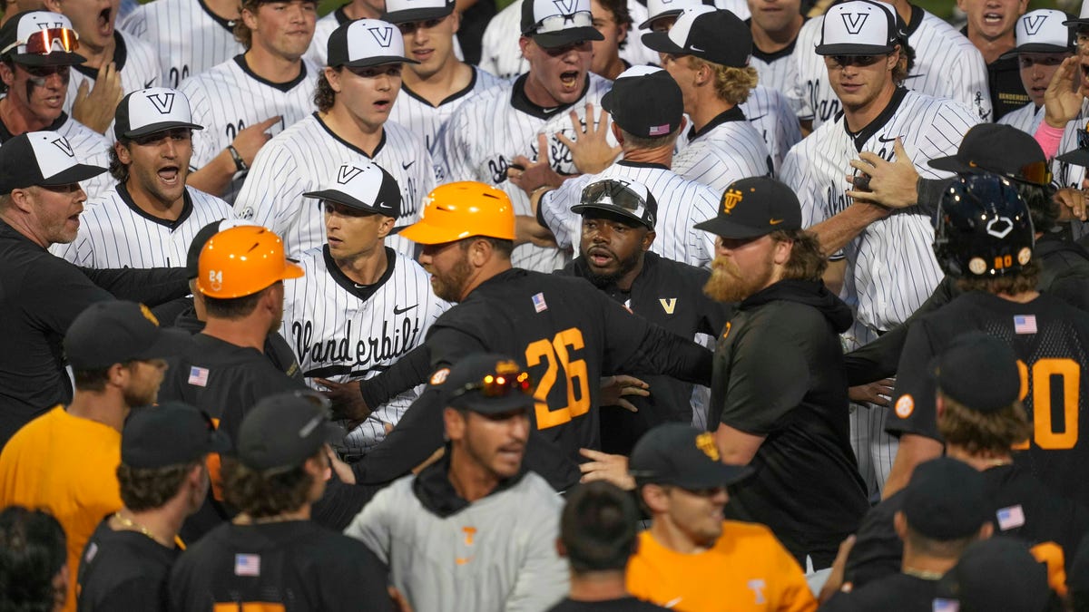 What coach Tim Corbin said about Vanderbilt baseball, Tennessee confrontation after Game 3 What coach Tim Corbin said about Vanderbilt baseball, Tennessee confrontation after Game 3