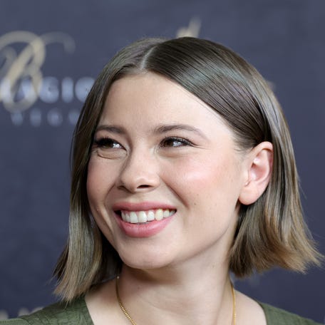 Bindi Irwin attends the Steve Irwin gala to support the Wildlife Warriors conservationist organization at Bellagio Resort & Casino on May 11, 2024, in Las Vegas.