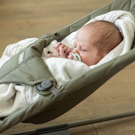 Illustration picture shows a baby in baby bouncer, Monday 21 April 2025. Every year, the Social Security Administration's complies and releases its list of 2024's most popular 1,000 baby names to see what names that increased the most in popularity.