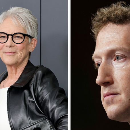 Jamie Lee Curtis, Mark Zuckerberg