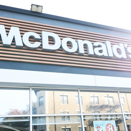 NEW YORK, NEW YORK - OCTOBER 23: A McDonald's is seen on October 23, 2024 in the Flatbush neighborhood in the Brooklyn borough of New York City. (Photo by Michael M. Santiago/Getty Images)