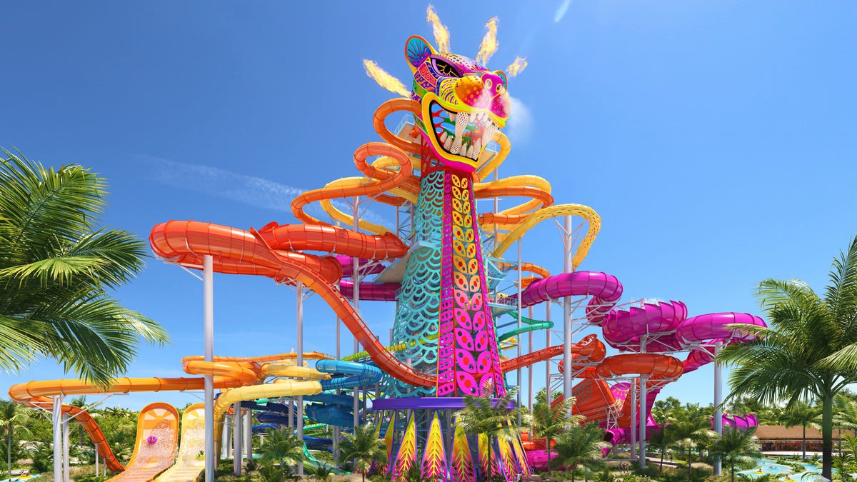 Jaguar's Peak will feature 10 slides.