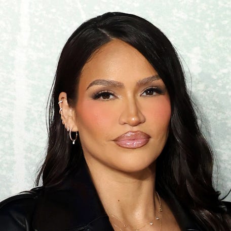 Cassie Ventura Fine attends the "MobLand" Global Premiere at the Odeon Luxe Leicester Square on March 27, 2025 in London, England.