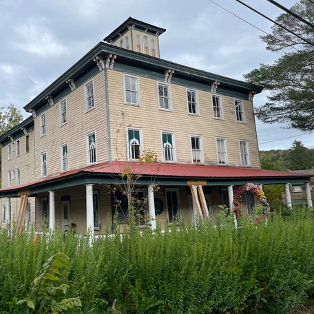 The Wellington Hotel, built in 1882, is located within the hamlet of Pine Hill.