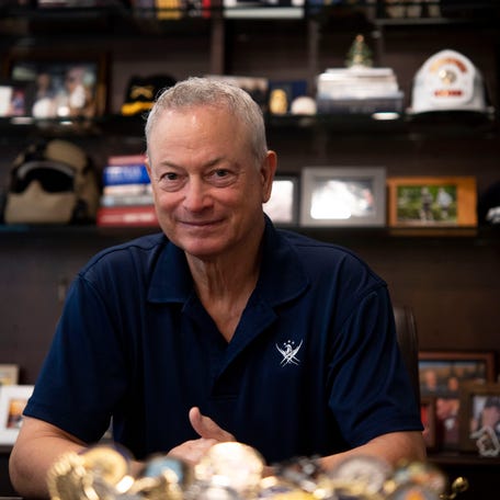 Gary Sinise at Gary Sinise Foundation headquarters in Franklin, Tenn. on June 28, 2024.