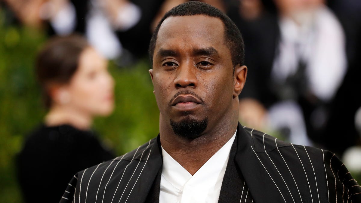 Sean "Diddy" Combs arrives at the Met Gala on May 1, 2017.