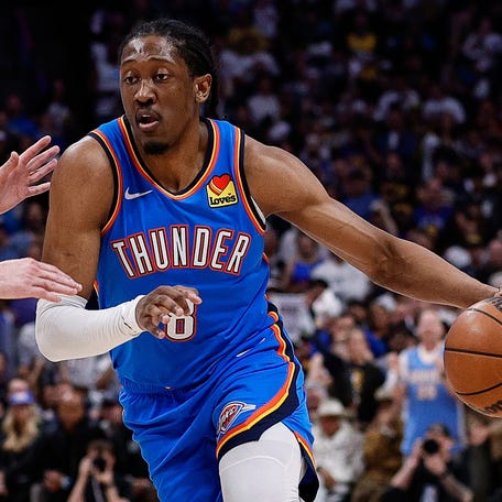 In Oklahoma City's past three games, forward Jalen Williams is just 10-for-43 from the field and 2-for-14 on 3s.