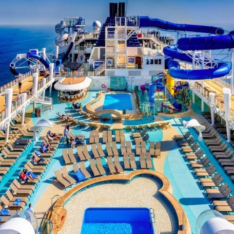 Norwegian Cruise Line is a favorite with couples and offers plenty of adult-only spaces.