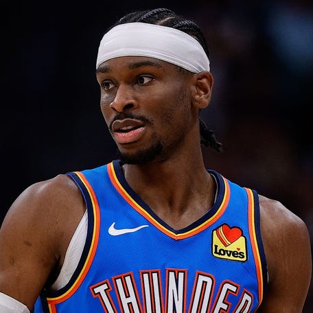 Thunder guard Shai Gilgeous-Alexander is one of three finalists for the NBA MVP award.