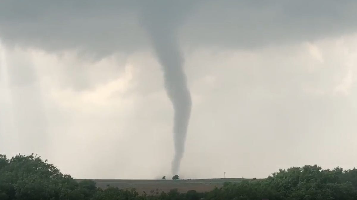 NWS confirms tornado in Arnett, Oklahoma, during Sunday storm: Officials ...