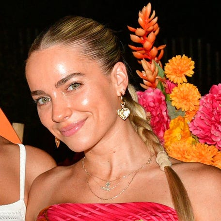 Emilie Kiser attends the Poppi Soda's Back Beach Bash at Gurney's Montauk on July 28, 2023, in Montauk, New York.