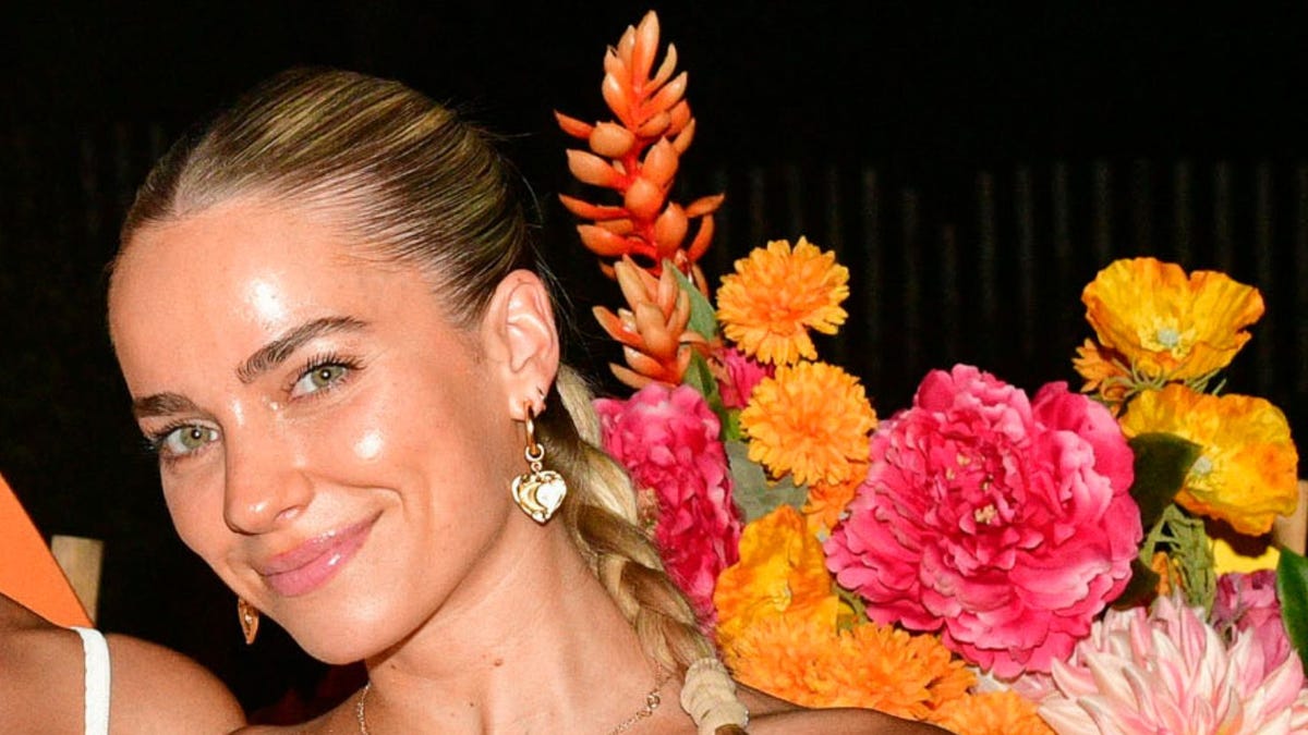 Emilie Kiser attends the Poppi Soda's Back Beach Bash at Gurney's Montauk on July 28, 2023, in Montauk, New York.