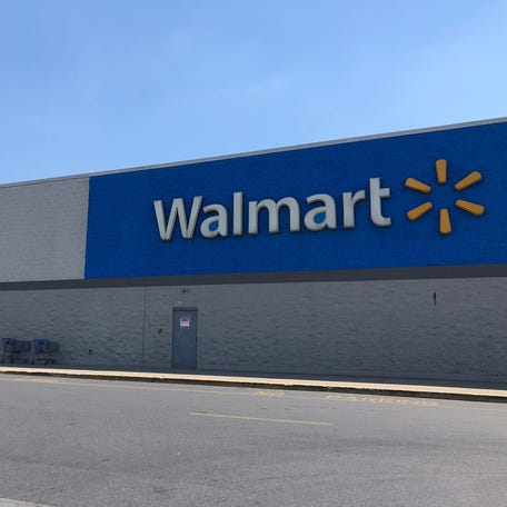 The Walmart at 355 Lincoln Ave in East Stroudsburg, Pennsylvania is seen on April 24, 2025.